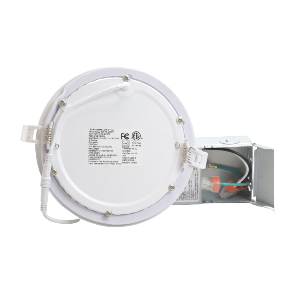 Downlight de painel fino de 6 polegadas 5cct