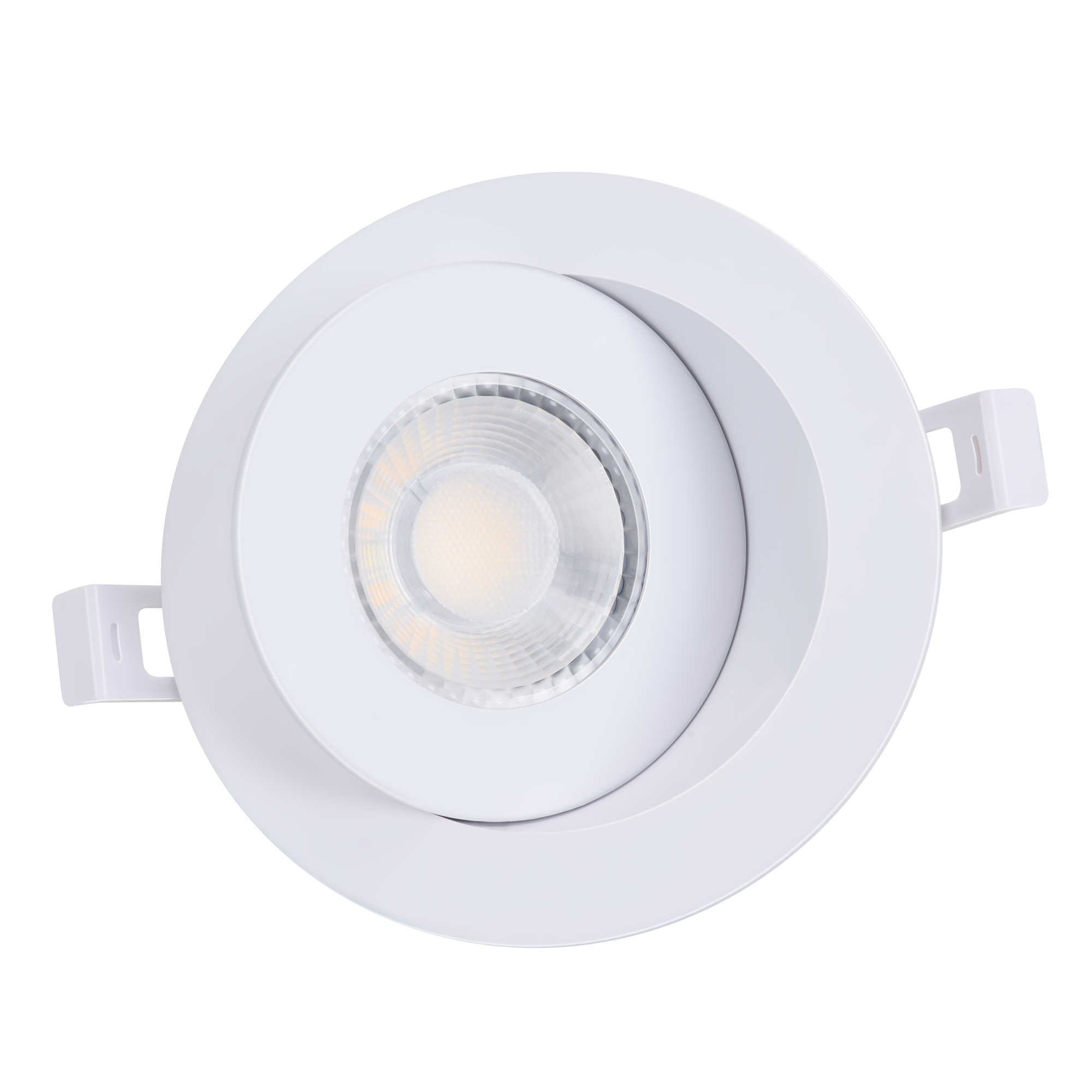 4 '9W LED globo ocular embutido cardan luz para baixo 3CCT IP54 Wet Locaiton 900LM regulável ETL Energy star certificado