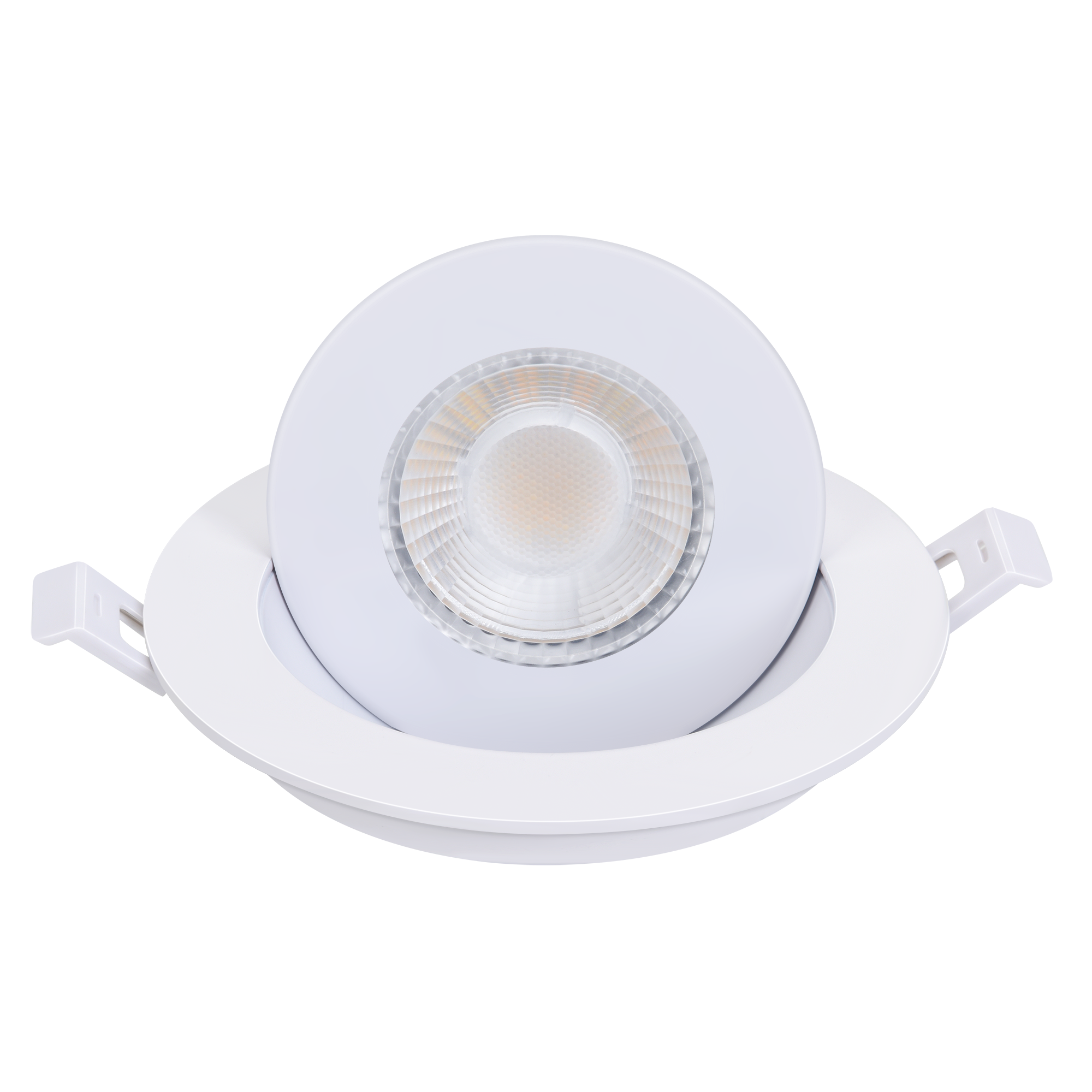 4 '9W LED globo ocular embutido cardan luz para baixo 3CCT IP54 Wet Locaiton 900LM regulável ETL Energy star certificado