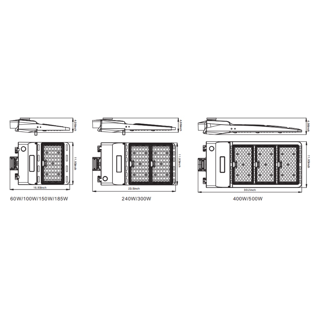 Caixa de sapatos LED