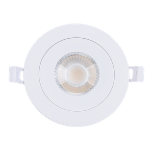 4 '9W LED globo ocular embutido cardan luz para baixo 3CCT IP54 Wet Locaiton 900LM regulável ETL Energy star certificado