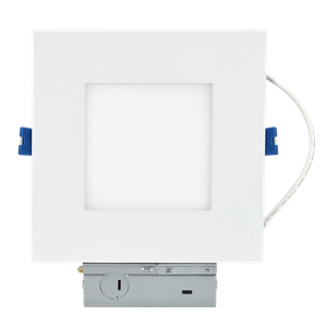 4in 6in ETL listado IC classificado quadrado 3000K/4000K/5000K/6000K/3CCT/5CCT selecionável regulável recesso LED Slim Downlight 